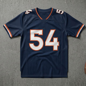 Maillots de football américain personnalisés USA – Nom et numéro d'équipe par sublimation – Maillot de football américain unisexe – T-shirts d'entraînement unisexe - Product Image 6