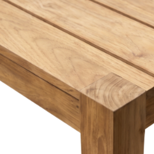 Mesa de Comedor Cuadrada de Madera Maciza Moderna, Diseño Minimalista, Duradera, para 4 Personas, Mueble Estable para el Hogar - Product Image 4