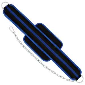 Ceinture de musculation professionnelle légère en néoprène avec chaîne, logo personnalisable, imperméable, respirante, fermeture auto-agrippante - Product Image 1