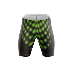 Maillot de Ciclismo Unisex sin Mangas, Verde, Negro, Blanco, con Diseño de Puntos, Cuello en V, Cierre de Cremallera, Absorbe la Humedad, Poliéster, Corte Regular, Personalizado - Product Image 3