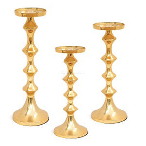 Portavelas de pilar de Metal, candelabro decorativo para el hogar, decoración de boda y fiesta - Product Image 2