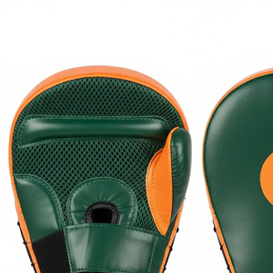 Professional Training <b>Focus</b> <b>Pads</b> Custom Made Leather <b>Focus</b> Mitts High Quality Custom Logo Design <b>Focus</b> Mitts - Product Image 3