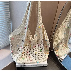 Bolso Tote de Cuero Genuino Tejido a Mano, Bolso de Compras de Moda para Mujer, Bolso de Hombro de Gran Capacidad, Diseño de Lujo, Tipo Cesta - Product Image 4