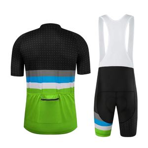 Uniforme de Ciclismo Antibacterial Ecológico Hecho a Medida, Transpirable y Resistente al Viento, 100% Poliéster, Conjunto de Jersey y Pantalones Cortos para Hombre - Product Image 4