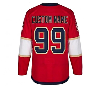New Arrival Ice Hockey Jersey For Sale 100% Polyester Made Quick Dry Unisex Hockey Top High Quality Reasonable Price - Product Image 2