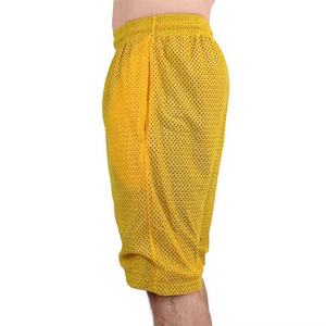 Casual Athletic Solid Mesh <b>Shorts</b> Men <b>Women</b> Gym Training Running Fitness Summer Sublimation Transfer Print Breathable Quick Dry - Product Image 2
