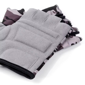 Wholesale Customs Size Half Finger Leather Weight Lifting Gloves Anti-Slip Fitness Workout Gym Exercise Design for Men Women Hot - Product Image 2