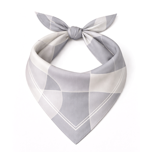 Pañuelo cuadrado tipo bandana de algodón y seda, pañuelo para la cabeza y el cuello, estampado paisley, color liso, ligero, accesorio informal y moderno para el verano - Product Image 4