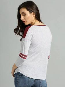 T-shirt confortable pour femme à porter au quotidien, T-shirt personnalisé pour femme avec marque privée, Haut décontracté et respirant pour femme pour la gym - Product Image 6