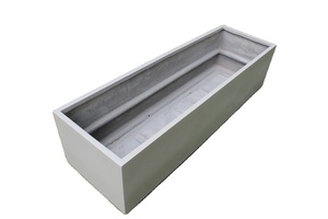 חדש הגעה frp לסיים חלקה מלבני חמדן מלבני עציץ קישוט הבית unbreakable עבור הרצפה - Product Image 4