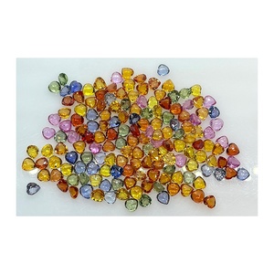 100% Tự Nhiên Chất Lượng Tốt Đa Sapphire Hiệu Chuẩn Kích Thước 3-4Mm Hình Trái Tim Lỏng Đá Quý Để Làm Đồ Trang Sức Tại Giá Tốt Nhất - Product Image 1
