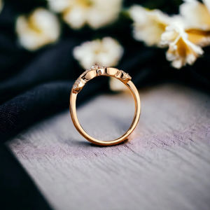 Nuevo Anillo Apilable de Lujo con Circonita Cúbica de Moda, Engaste Pavé, Plata de Ley 925, Delicado, para Boda y Compromiso de Mujer - Product Image 3