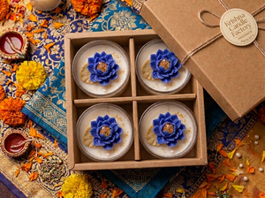Easy Return Handmade Lotus Glass Soy Wax Art <b>Candle</b>-Luxury Home Decor Thanksgiving Gift <b>Long</b>-lasting Scented <b>Candles</b> Sunflower - Product Image 5