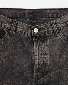 Pantalones Cortos de Mezclilla OEM para Hombre, Jeans de Moda de Verano, Ropa Casual Urbana, Lavado Vintage de Alta Calidad, Cómodos, Transpirables, de Pierna Recta, Corte Medio - Product Image 6