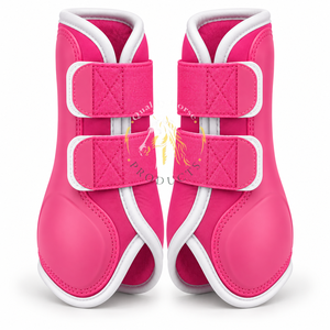 Botas ligeras para cepillado de caballos con forro acolchado, cierres seguros y soporte flexible para un uso ecuestre diario cómodo. - Product Image 1