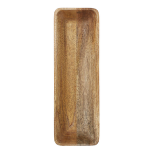 Cesta de madera redonda de diseño moderno con asa de metal para regalo, para vajilla, para centro de mesa. - Product Image 5