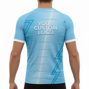 High Quality Men's Short Sleeve <b>Compression</b> <b>Shirt</b> Heat-Transfer Printing Breathable Quick Dry Premium Quality Sun Protection Tee - Product Image 4
