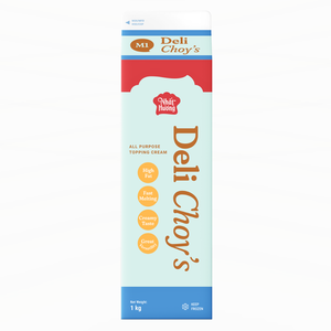 Crème non laitière premium HALAL Deli Choy's, fournie directement par le fabricant, pour la cuisine et la pâtisserie, 1 kg, crème tout usage, OEM/ODM - Product Image 1