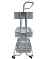 Carrito de Metal para Pestañas WOODEVER con Almacenamiento y Herramientas, Personalizable, Compatible con OEM/ODM/OBM, Origen China, Modelo WE2012-RC-01
