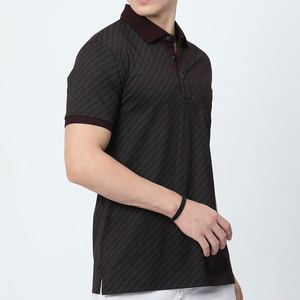 T-shirt Homme Manches Courtes Style Vintage de Qualité Supérieure, Boutons sur le Devant, Séchage Rapide, Spandex/Coton, Nouvelle Arrivée - Product Image 2