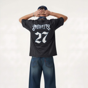 Wholesale 100% Cotton Plain Oversized <b>Tshirt</b> 260G Heavy Weight Custom 3d Logo Men Puff Print Tee T Shirt - Product Image 5