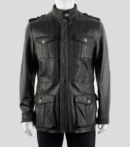 Chaqueta de Cuero Hecha a Medida para Hombre, Estilo Contemporáneo, Chaqueta de Cuero Masculina de Última Moda, Prenda Premium Personalizada, Nueva Llegada - Product Image 6