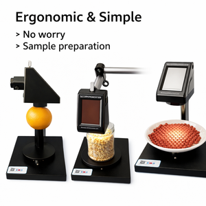 Large Aperture <b>28mm</b> 6-Inch Contact/Non-Contact Color Spectrophotometer 400-700 nm Colorimeter for Industrial Use OEM Sensegood - Product Image 2