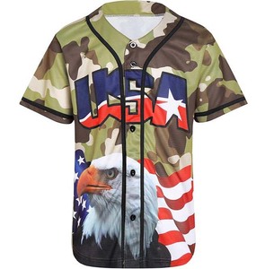 Personaliza tu Camiseta de Béisbol - Uniforme de Equipo Sublimado Personalizado - Ropa Deportiva de Malla Resistente para Béisbol Masculino - Product Image 1