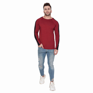 Custom Men's <b>Long</b> Sleeve Crew Neck <b>T</b> <b>Shirt</b> Plain Cotton Casual <b>T</b> <b>Shirt</b> OEM Private Label Gym Wear <b>T</b> <b>Shirt</b> Everyday wear <b>T</b> <b>Shirt</b> - Product Image 6