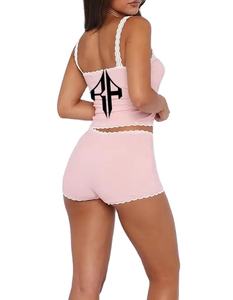 Color sólido Venta caliente Ropa de dormir de las mujeres de alta calidad de talla grande Ropa de mujer Precios baratos Servicios OEM/ODM - Product Image 2