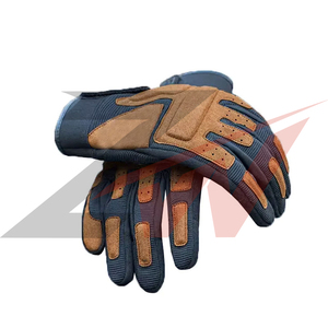 Gants de moto en cuir durables, gants pour hommes les plus vendus, gants de moto personnalisés avec logo, équipement de protection en gros - Product Image 5