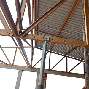 โครงหลังคาเหล็กเบา Eratek EC100.100 เกรด G550 มาตรฐาน JIS สำหรับบ้านพักอาศัย น้ำหนักเบา ความคลาดเคลื่อน 5% - Product Image 1