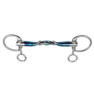 Precio de Fábrica al por Mayor: Bocados de Acero Inoxidable Personalizados con Cubierta de Goma y Cadena de Freno OEM para Equitación - Product Image 3