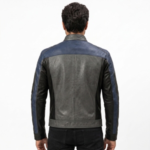 Chaqueta de Cuero para Hombre, Abrigo de Cuero Clásico, Material Suave y Duradero, Ajuste Cómodo, Prenda Exterior Elegante para Uso Casual, Viajes y Actividades al Aire Libre - Product Image 5
