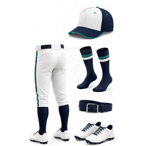 Conjunto de Uniforme de Béisbol Ligero para Hombre, Jersey y Pantalones Deportivos Personalizados, Tela que Absorbe la Humedad para Deportes y Competencia - Product Image 2