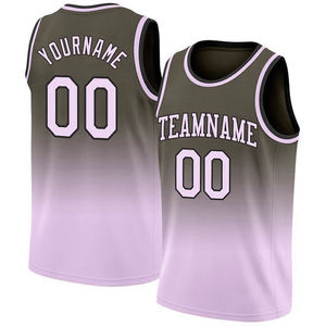 Maillot de basket-ball personnalisé et respirant 100 % polyester avec logo sur mesure, service OEM, idéal pour l'entraînement - Product Image 6
