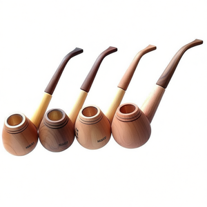 Pipa de Fumar de Madera Natural Hecha a Mano, Diseño Vintage, Ecológica y Duradera, Suministro al por Mayor - Product Image 2