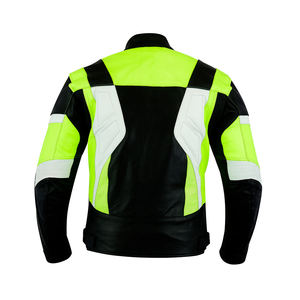 Premium <b>Men</b> Genuine Leather <b>Jacket</b> 2026 New Arrival Leather <b>Jacket</b> Custom Made Breathable - Product Image 3