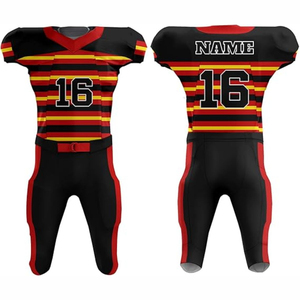 Uniformes de Fútbol Americano de Alto Rendimiento, Personalizables, con Acolchado Avanzado, Colores de Equipo Vibrantes, Duraderos y Transpirables - Product Image 1