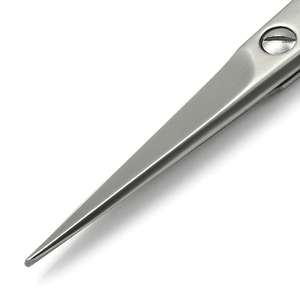 Ciseaux professionnels en acier inoxydable pour ongles des doigts et des orteils, finition satinée, ciseaux à cuticules courbés, lame courbée pour ongles - Product Image 3