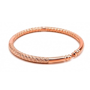 Adjustable Copper Magnetic Therapy Bangle Twisted <b>Rope</b> & Parallel Line Inlay Bio-Energy Healing Open Wristband Bangle - Product Image 4