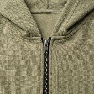 Abaya polaire à fermeture éclair classique, longueur cheville, anti-statique, douce et confortable pour l'hiver, pour la vente en gros - Product Image 4