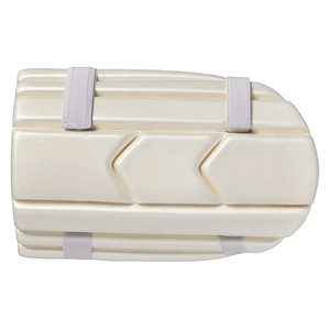 Protège-tibias de cricket professionnels personnalisés avec logo, taille sur mesure, épaisseur 16 mm, durables, pour hommes, couleur blanche - Product Image 1