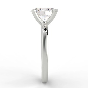 Anillo de Compromiso con Diamante Solitario de Corte Ovalado de 1.52 Ct, SI1/F, Certificado por IGI, Chapado en Oro de 14K sobre Plata, para Aniversario - Product Image 4