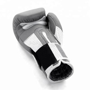 Guantes de boxeo de cuero con acolchado resistente y soporte para las muñecas para entrenamiento, sparring y ejercicios de fitness en general. - Product Image 3