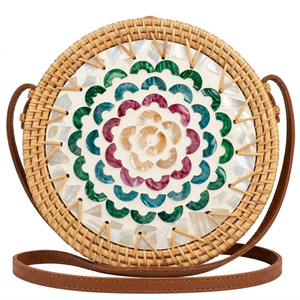 กระเป๋าหวายขายดี กระเป๋าหวายสั่งทำ โรงงานเวียดนาม ราคาแข่งขัน รับผลิตตามสั่ง สีตามต้องการ รับผลิตแบบ OEM ODM - Product Image 1