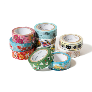 Acrylic Waterproof Single Sided Japan Made Customizable Japanese Paper Masking <b>Tape</b> with Mount Fuji Design - Product Image 3
