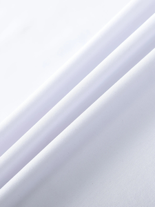 T-shirt à col rond pour homme, manches courtes, 100% coton, coupe classique, blanc uni, décontracté, respirant, séchage rapide, jersey tricoté écologique - Product Image 4