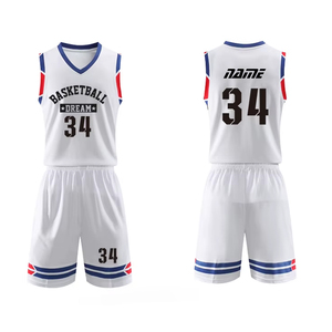Tenue de basketball respirante en maille, style tendance, légère, anti-rétrécissement, pour l'entraînement sportif, à prix abordable - Product Image 3