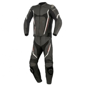 Traje de carreras de motos de cuero de vaca de guanina de alta calidad para carreras de Kart Drag hecho de ropa deportiva duradera - Product Image 4